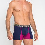 Boxer Briefs // Navy + Purple (XL)