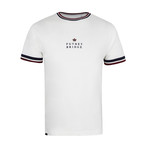 Crown-Tipped T-Shirt // Vintage White (L)