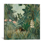 The Equatorial Jungle // Henri Rousseau // 1909 (18"W x 18"H x 0.75"D)