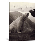 Tutelary, Polar Bear // Soaring Anchor Designs (18"W x 26"H x 0.75"D)