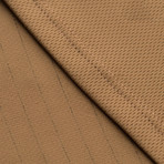 Poly Solid Polo // Light Brown (2XL)