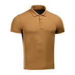 Solid Polo // Brown (XL)