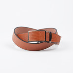 Jeffry Adjustable Belt // Light Brown