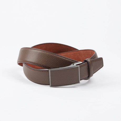 Sean Adjustable Belt // Brown
