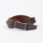 Myles Adjustable Belt // Brown