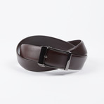 Darrin Adjustable Belt // Brown