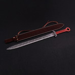 Damascus Celtic Sword // 9271