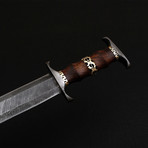 Damascus Celtic Sword // 9276