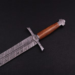 Damascus Celtic Sword // 9277