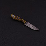 Damascus Skinner Knife // HK0308