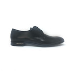 Lace-Up Derby Shoes V1 // Shiny Black (UK: 6.5)