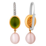 Mimi Milano 18k Two-Tone Gold Multi-Stone Earrings IV