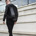 Polymer Series Backpack + Wall Mount + Back Padding // Matte Black (Black Straps)