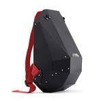 Polymer Series Backpack + Wall Mount + Back Padding // Matte Black (Black Straps)