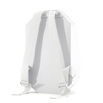 Polymer Series Backpack + Wall Mount + Back Padding // Matte White (Black Straps)