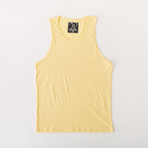 Ultra Soft Sueded Tank Top // Yellow (S)