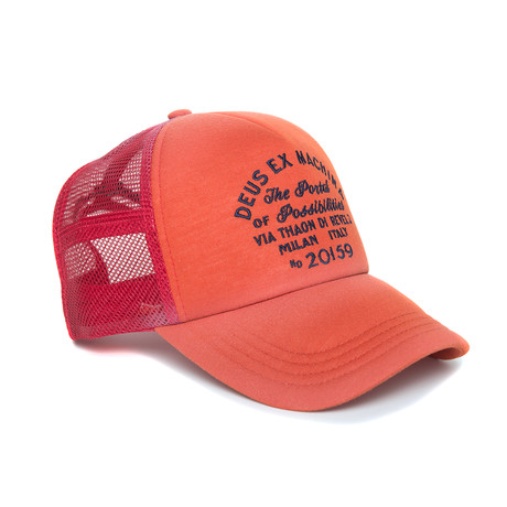 Bleached Milan Trucker // Red Clay