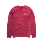 Sunbleach Impermanence Crew Neck // Rumba Red (S)