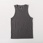 Ultra Soft Sueded Tank Top // Heavy Metal (L)