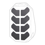 Polymer Series Backpack + Backpack Stand + Back Padding // Matte White (Crisp White Straps)