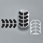Polymer Series Backpack + Wall Mount + Back Padding // Matte Gray (Black Straps)