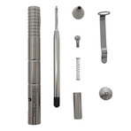 Titanium Bolt Pen (Silver Stonewash)