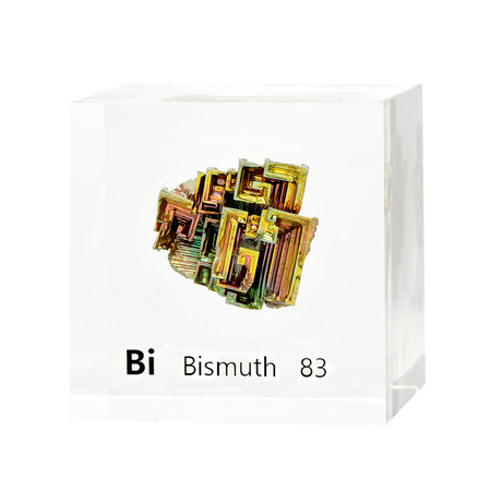 Lucite Cube // Bismuth