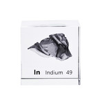 Lucite Cube // Indium