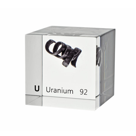 Lucite Cube // Uranium