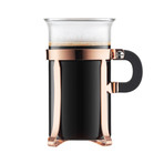 Chambord Copper Coffee Glass // Set of 2