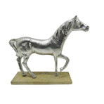 Horse Statue // Silver Finish