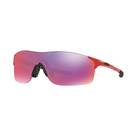 EVZero Pitch Sunglasses // Red Line Frame + Prizm Road Lenses