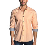 Noah Check Long Sleeve Shirt // Orange (3XL)
