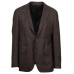 Doriani X Caruso // Wool Blend 3 Roll 2 Button Sport Coat // Brown (US: 52R)