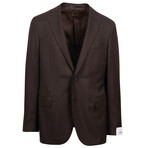 Wool 2 Button Sport Coat // Brown (US: 46R)