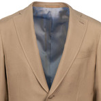 Silk 2 Button Sport Coat // Beige (US: 46R)