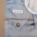 Silk 2 Button Sport Coat // Beige (US: 46R)