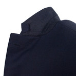 3 Roll 2 Button Wool Sport Coat V1 // Blue (US: 58R)