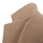 3 Roll 2 Button Wool Blend Sport Coat // Brown (US: 48R)