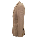 3 Roll 2 Button Wool Blend Sport Coat // Brown (US: 48R)