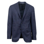 3 Roll 2 Button Wool Sport Coat V2 // Blue (US: 46R)