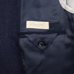 3 Roll 2 Button Wool Sport Coat V2 // Blue (US: 54R)