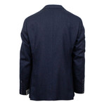 3 Roll 2 Button Wool Sport Coat V2 // Blue (US: 46R)