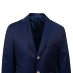 3 Roll 2 Button Wool Sport Coat V3 // Blue (US: 46R)