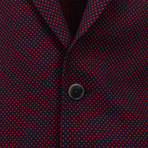 Wool Two Button Sport Coat // Maroon (US: 52R)
