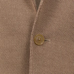 Cotton 3 Roll 2 Button Sport Coat V2 // Tan (US: 52R)