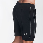 Splice Shorts // Black (XL)