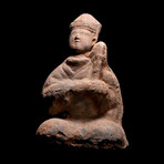 Seated Mingqi // Han Dyansty, China // 206 BCE-220 CE