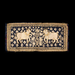 Gold + Silver Thread Embroidery of Kamadhenu // India // 20th Century CE