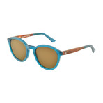 Ariadne Sunglasses // Mediterranean Blue + Tortoise + Burnt Umber